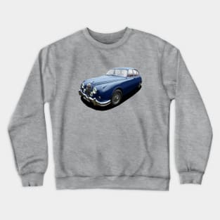 Mark 2 Jaguar in dark blue Crewneck Sweatshirt